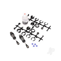 Short Grey Ultra Shocks with Springs (2)
