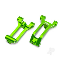 Caster blocks (c-hubs), 6061-T6 aluminium (green-anodised), left & right, 3x8mm BCS (with threadlock) (6)