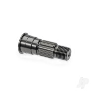 Stub axle, front, 6061-T6 aluminium (grey-anodised)