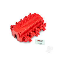 Engine supercharger, red
