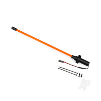 Whip light, LED, orange (assembled) (1)/ 3x12mm BCS (2) (replacement for 1 whip light, left or right) (requires #6588X accessory power supply)