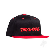 Snap Hat Flat Bill Black / Red OSFA