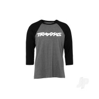 Traxx Raglan Shirt Grey / Black Small