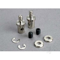 Servo rod connectors (2 pcs) / 3mm Set screws