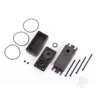 Servo case, plastic (top, middle, bottom) / gaskets / hardware (for #2275 servo)