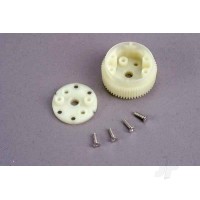 Main diff gear with side cover plate & screws