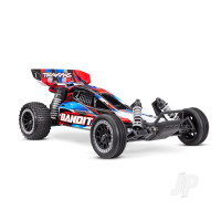 Bandit HD XL-5 1:10 2WD RTR Electric Buggy, Red (+ TQ 2-ch, Titan 550, 7-Cell NiMH, 4A USB-C Charger)