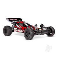 Bandit HD XL-5 1:10 2WD RTR Electric Buggy, RedX (+ TQ 2-ch, Titan 550, 7-Cell NiMH, 4A USB-C Charger)