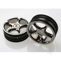 Wheels, Tracer 2.2" (black chrome) (2) (Bandit front)