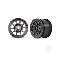 Wheels, 2.2in (Black Chrome) (2 pcs) (Bandit rear)