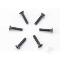 Screws, 2.5x12mm countersunk machine (hex drive) (6 pcs)