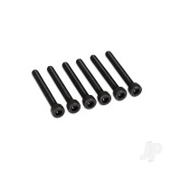 Screws, 3x25mm cap-head machine (hex drive) (6)
