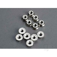 Nuts, 3mm flanged (12 pcs)