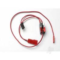 Wiring harness for RX Power Pack, Traxxas nitro vehicles (includes on/off switch and charge jack)