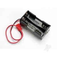 Battery holder, 4-cell (no on/off switch) (for Jato and others that use a male Futaba style connector)