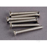 Screws, 3x24mm countersunk machine (6 pcs)