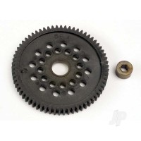 Spur gear (66-Tooth) (32-Pitch) with bushing