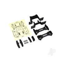 Body conversion kit, Stampede (includes front & rear body mounts, latches, hardware) (for clipless mounting)