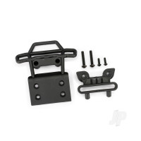 Bumper, Front / bumper mount, Front / 4x23mm BCS (2 pcs) / 3x10mm BCS (2 pcs) (Black)