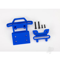 Bumper, Front / bumper mount, Front / 4x23mm BCS (2 pcs) / 3x10mm BCS (2 pcs) (Blue)