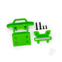 Bumper, Front / bumper mount, Front/ 4x23mm BCS (2 pcs) / 3x10mm BCS (2 pcs) (Green)