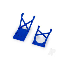 Skid plates, Front & Rear (Blue)