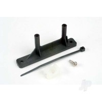 Speed control mounting plate / cable tie-down