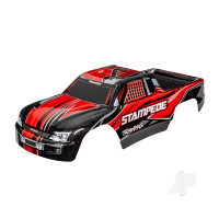 Body, Stampede (also fits Stampede VXL), Red (painted, decals applied)