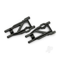 Suspension arms, Black, front/rear (left & right), heavy duty (2 pcs)