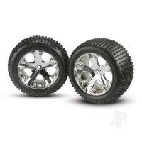 Wheels & Tyres, Assembled Glued (2.8in) (2 pcs)