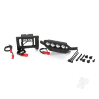 LED light set, complete (includes front and rear bumpers with LED light bar, rear LED harness, & BEC Y-harness) (fits 2WD Rustler or Bandit)