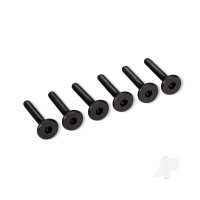 Screws Flat-Head 3x20mm Hex (6)