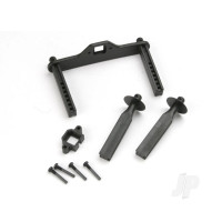 Body mount posts, Front (2 pcs) / Body mount, Rear / Body mount screw pins (4 pcs)