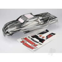 Body, T-Maxx, ProGraphix (Long wheelbase) (replacement for painted Body. Graphics are painted, requires paint and final colour application) / window, grille, lights decal sheet