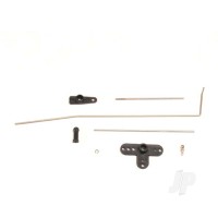 Wires: brake, throttle, shift / servo horns: throttle, brake & shift; ball screw and ball cup (shift shaft)