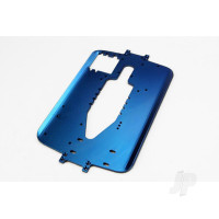 Chassis, 6061-T6 aluminium (4.0mm) (Blue) (standard replacement for all Maxx series)