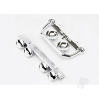Light bar, Front bumper (Chrome) (1pc), roof light bar (Chrome) (1pc)