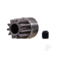 Gear, 11-T Pinion (0.8 Metric Pitch, Compatible with 32-Pitch) (Fits 5mm Shaft) / Set Screw
