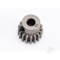 17-T Pinion Gear (0.8 metric pitch, compatible with 32-pitch) Set (fits 5mm shaft)