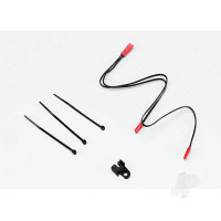 LED lights, centre harness, Summit (1pc) / wire clip (1pc)