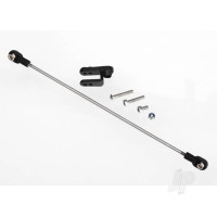 Rudder pushrod, assembled / servo horn / 3x18mm BCS (stainless) (1pc) / 3x15mm CS (stainless) (1pc) / 3x6mm CS (stainless) (1pc) / NL 3.0 (1pc)