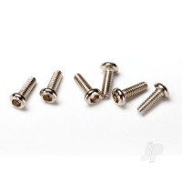 Screws, 1.6x5mm button-head machine (hex drive) (6 pcs)