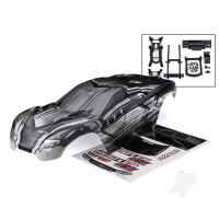 Body, Rustler 4X4, ProGraphix (graphics are printed, requires paint & final colour application) / body mounts (front & rear) / rear body support / decal sheet