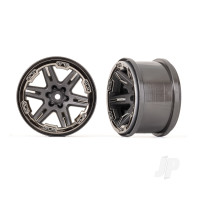 Wheels, RXT 2.8in (Charcoal Grey & Black Chrome) (2 pcs)