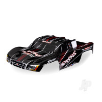 Body, 1:16 Slash 4X4, Black (painted, decals applied)
