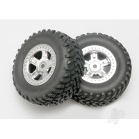Wheels & Tyres, Assembled Glued SCT Off-Road Racing Tyres (1 Each, Right and Left)