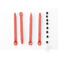 Push rod (moulded composite) (Red) (4 pcs) / hollow balls (8 pcs)