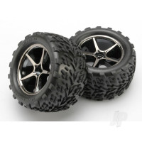 Wheels & Tyres, Assembled Glued Talon Tyres (2 pcs)