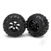 Wheels & Tyres, Assembled Glued Canyon At Tyres (1 Left, 1 Right)