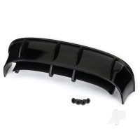 Wing, Ford Fiesta ST Rally (Black) / 3x8 FCS (4 pcs)